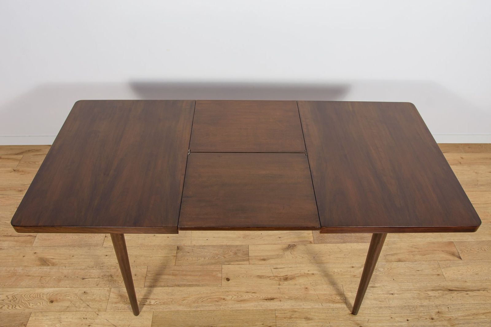 photo buy Mid Century Walnut Dining Table By Bohumil Landsman For Jitona, Former Czechoslovakia, 1960s