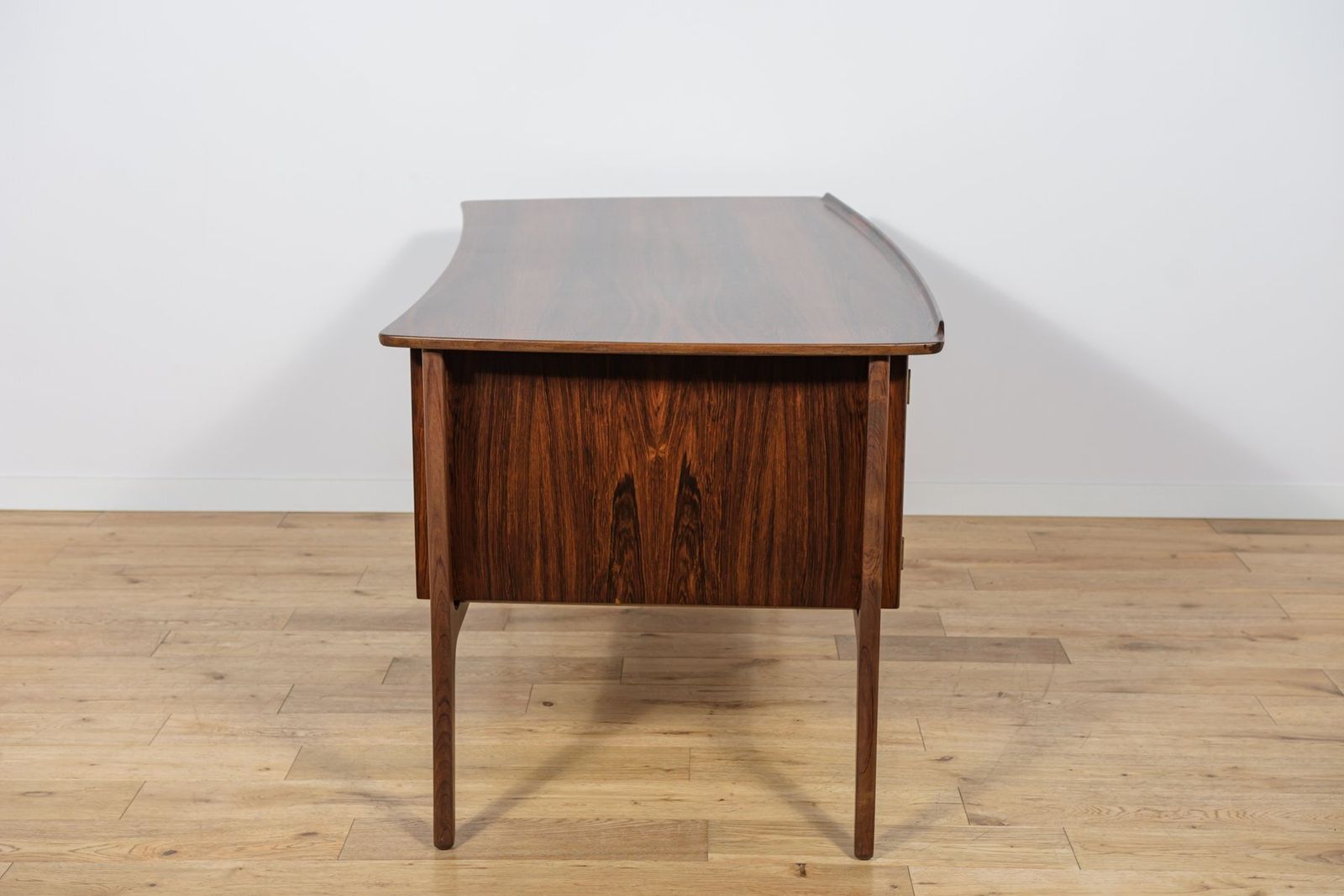Mid Century Modern Danish Rosewood Desk By Svend åge Madsen For H.P. Hansen, Denmark, 1960s photo 5397.0