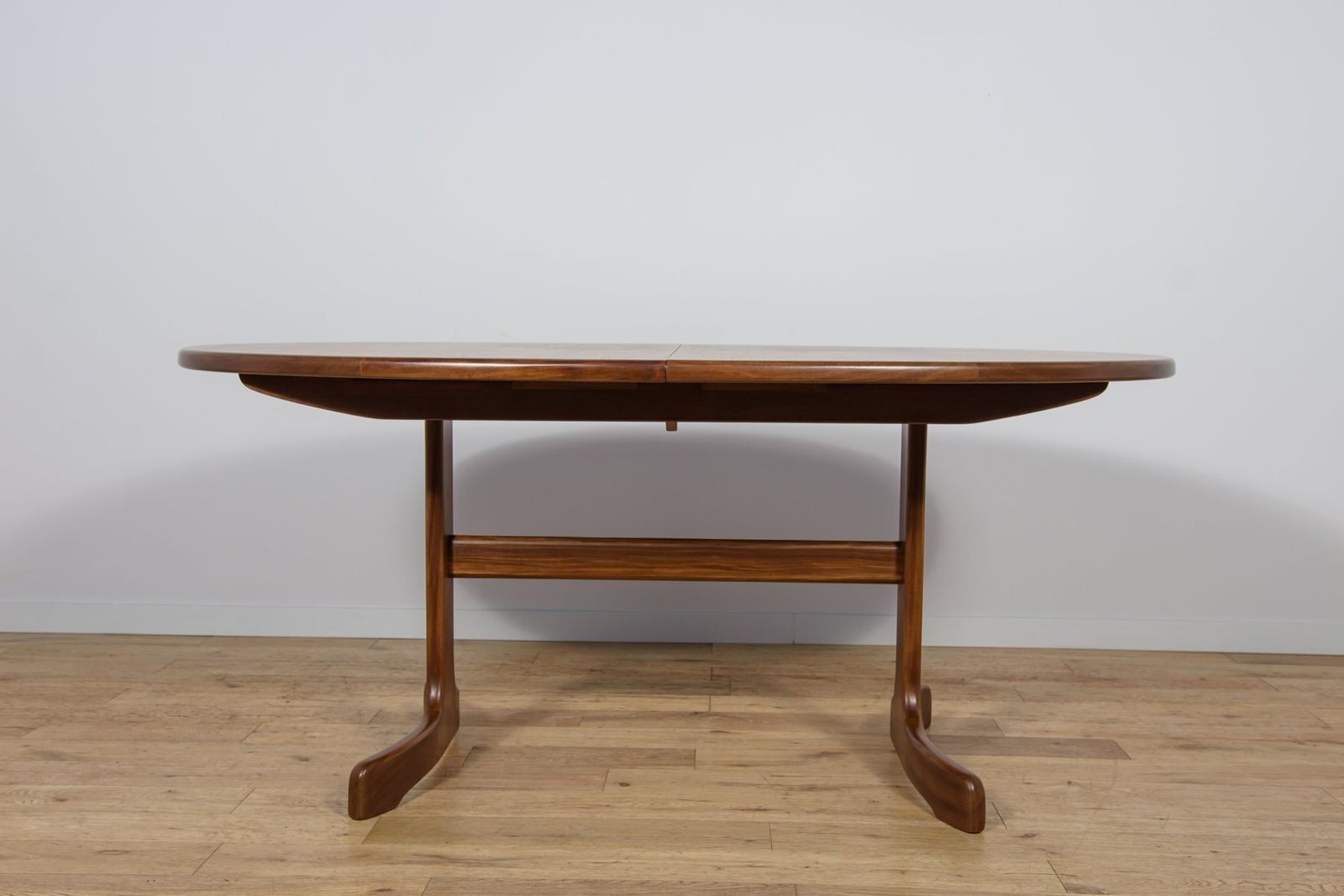 Mid Century Oval Dining Table In Teak From G Plan, United Kingdom, 1960s photo for sale