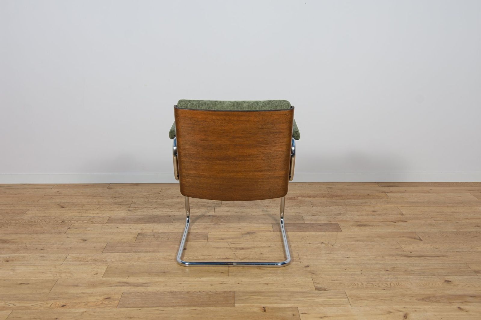 Furniture Chrome And Teak Chairs From Gordon Russell, United Knigdom, 1970s, Set Of 6 photo