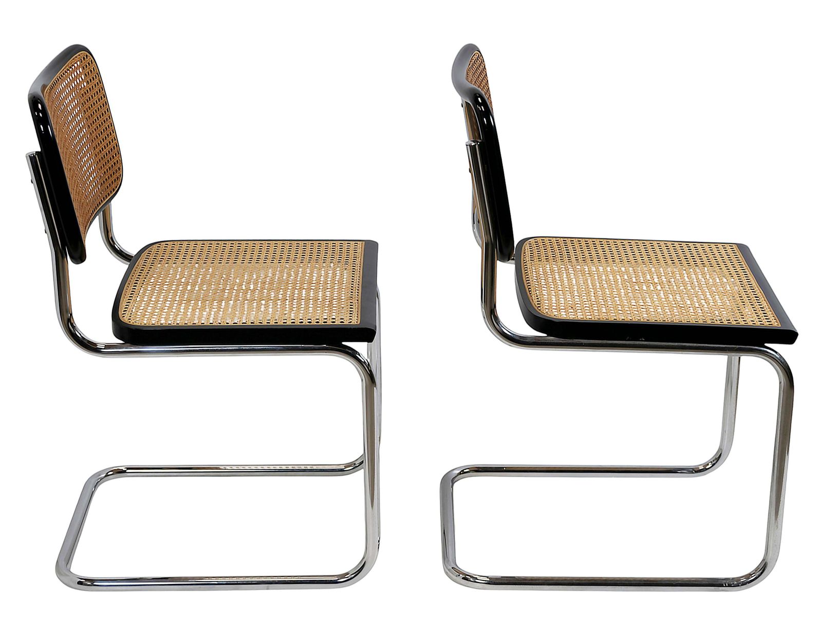 Set Of 4 Pcs. Mid Century Marcel Breuer Cesca Chairs By Cidue photo Furniture
