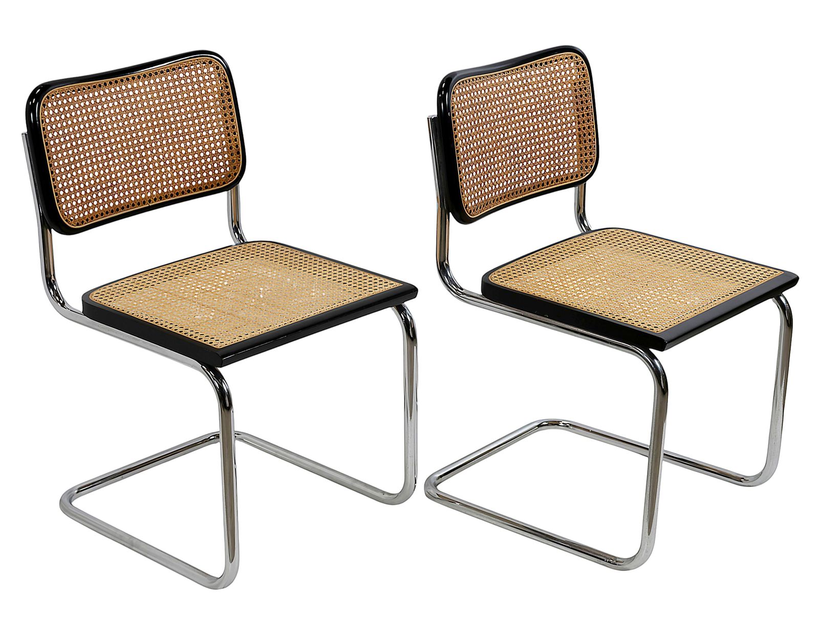 Set Of 4 Pcs. Mid Century Marcel Breuer Cesca Chairs By Cidue photo 2524.0