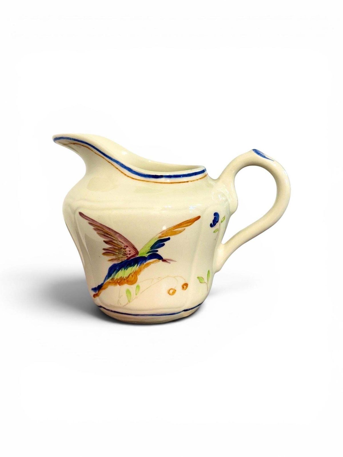 Moustiers " Cléry ", French Faience Hand Painted Tea / Coffee Service, 27 Pieces photo 1072.0