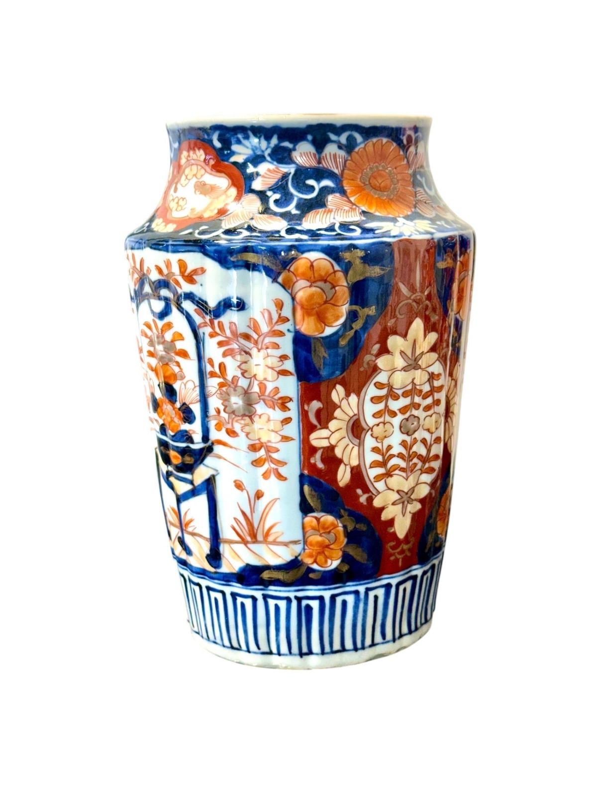 Pair Of 19th Century Japanese Imari Porcelain Vases photo 1228.0