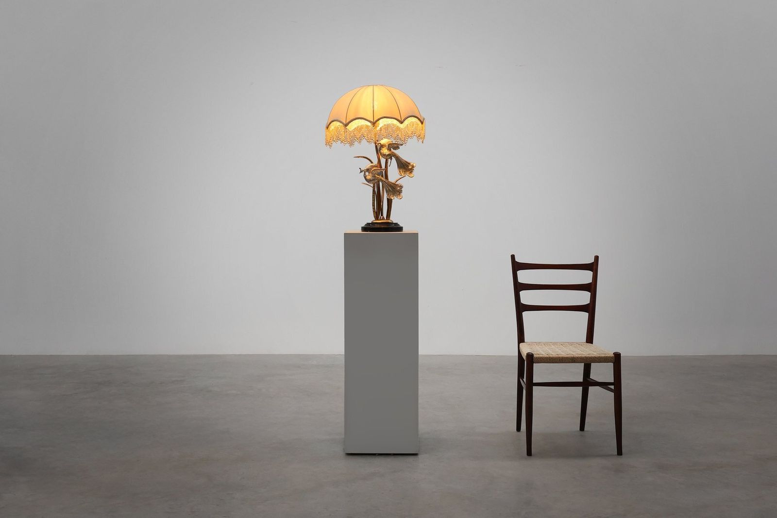 Hollywood Regency Theatrical Table Lamp From Galeotti, Italy, 1970s photo furniture