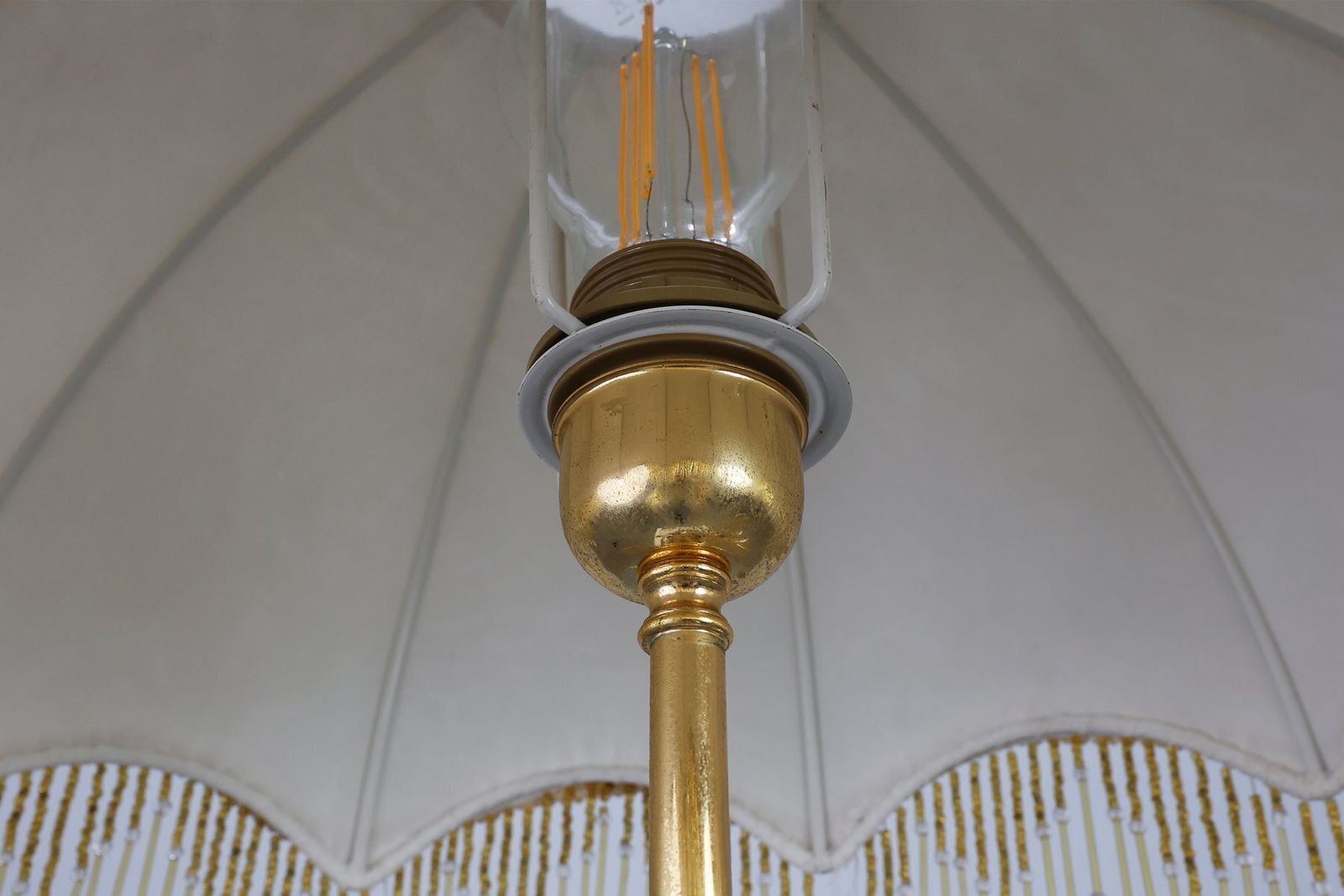 Hollywood Regency Theatrical Table Lamp From Galeotti, Italy, 1970s photo vinterior