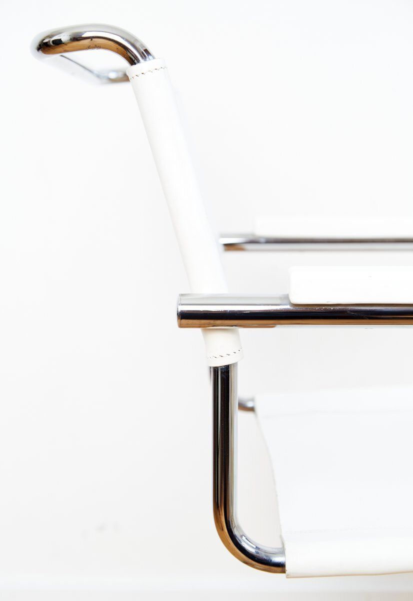 photo vinterior Model S34 Armchair By Mart Stam For Thonet, 1970s