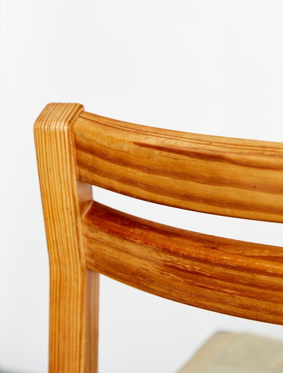 Pine No. 404 Dining Chairs By Niels O. Møller Moller For J.L. Møller, 1970s, Set Of 6 photo 1001.0