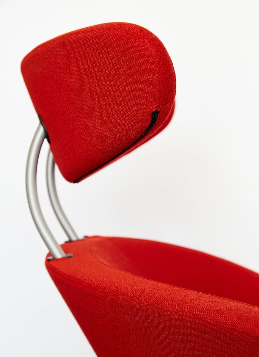 Set Of Peel Lounge Chair & Ottoman By Olav Eldøy Asu For Stokke, 2000s photo vintage