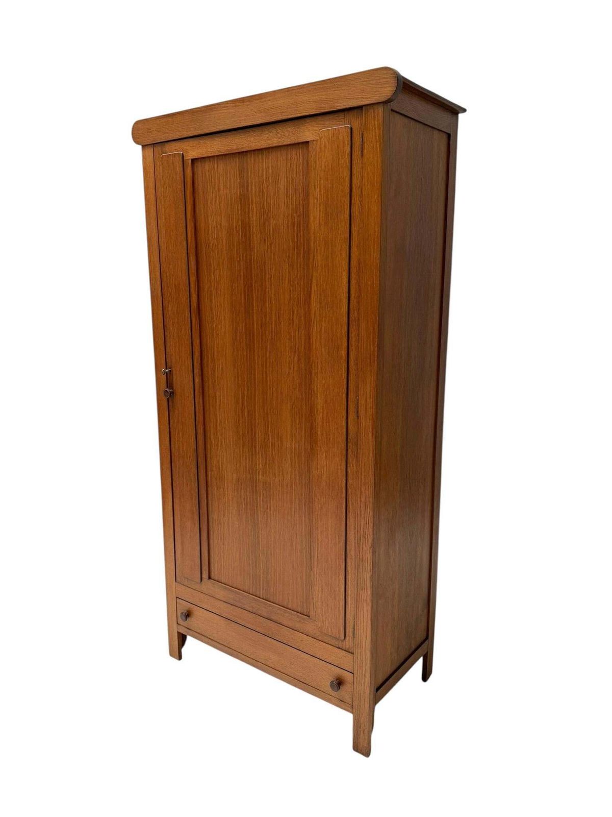 Art Deco Modernist One Door Armoire Or Wardrobe By Cornelis Van Der Sluys, 1920s photo 2829.0