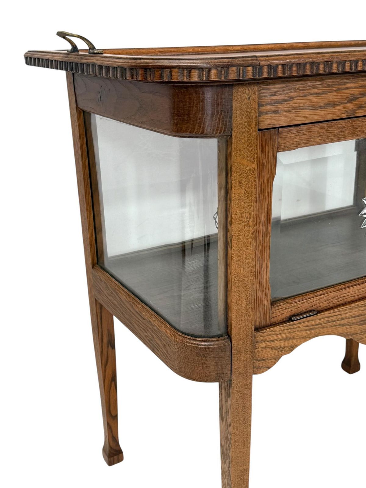 Art Nouveau Tea Cabinet With Serving Tray, 1900s photo vinterior