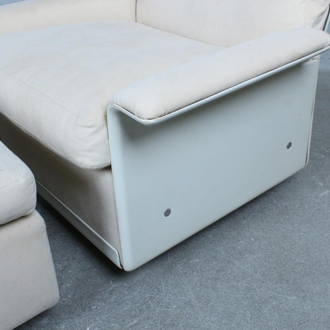Hight Back Swivel Easy Chairs 620 With Ottoman By Dieter Rams For Vitsoe photo 3611.0