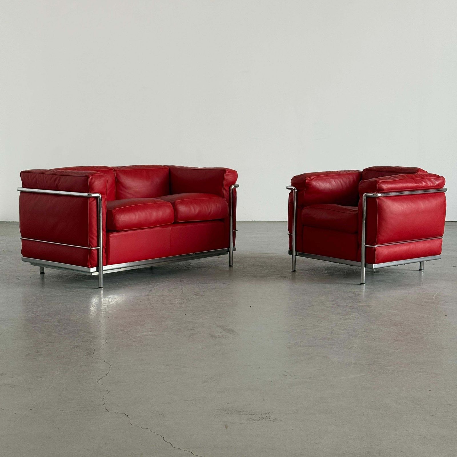 Cassina ‘Lc2’ Armchair By Le Corbusier, Charlotte Perriand And Pierre Jeanneret photo Furniture