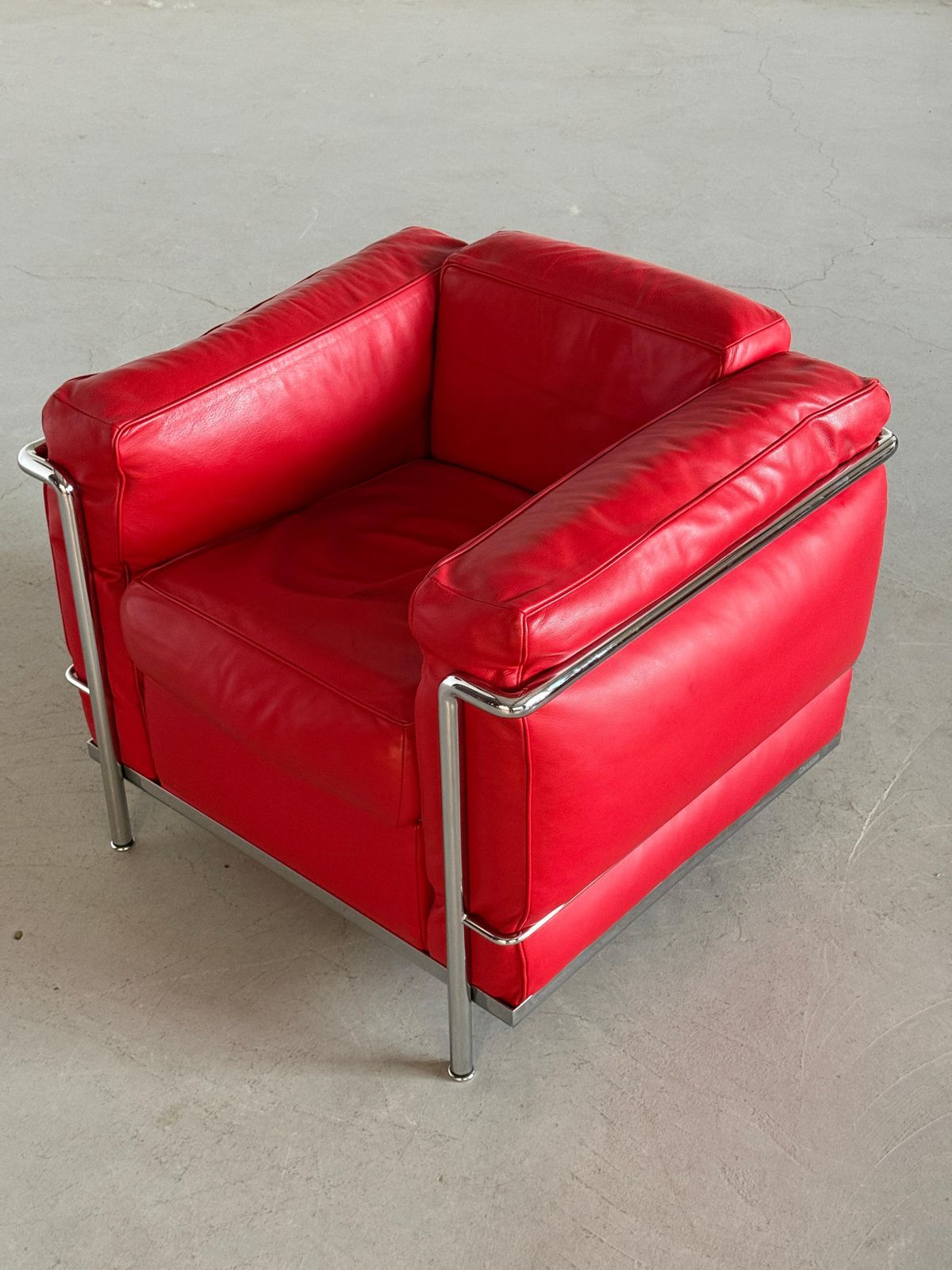 photo furniture Cassina ‘Lc2’ Armchair By Le Corbusier, Charlotte Perriand And Pierre Jeanneret