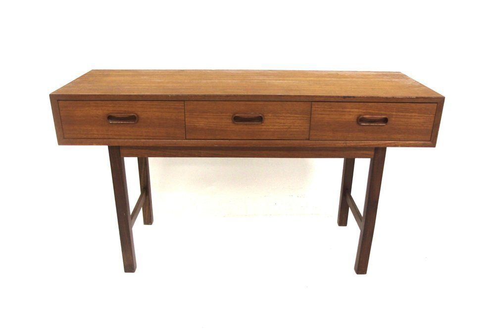 Console scandinave en teck, 1960 photo for sale