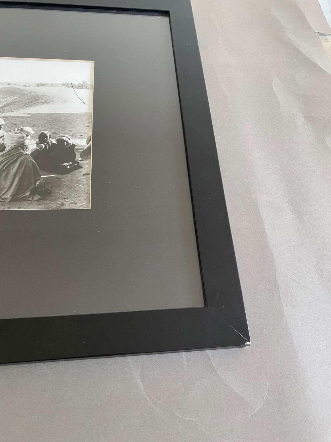 Egypte 1950, zwart-witfoto's van de Saharawoestijn in hedendaagse lijst photo 627.0