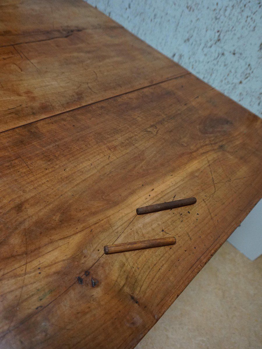 photo buy Antique Rustic European Bankers Table, 1800s