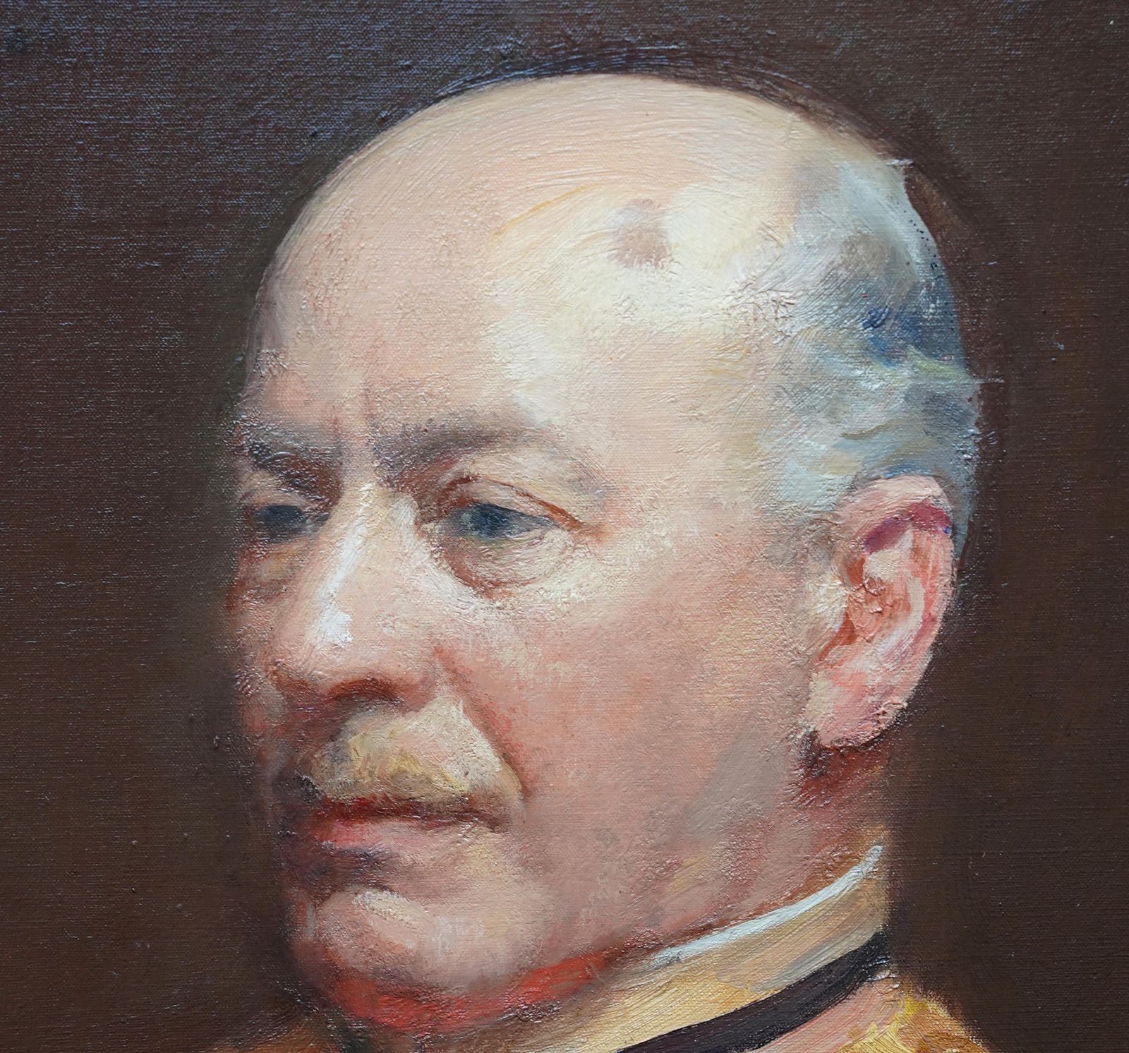 Portrait Of A British Army General In Uniform   British Exh. Art Oil Painting photo vinterior