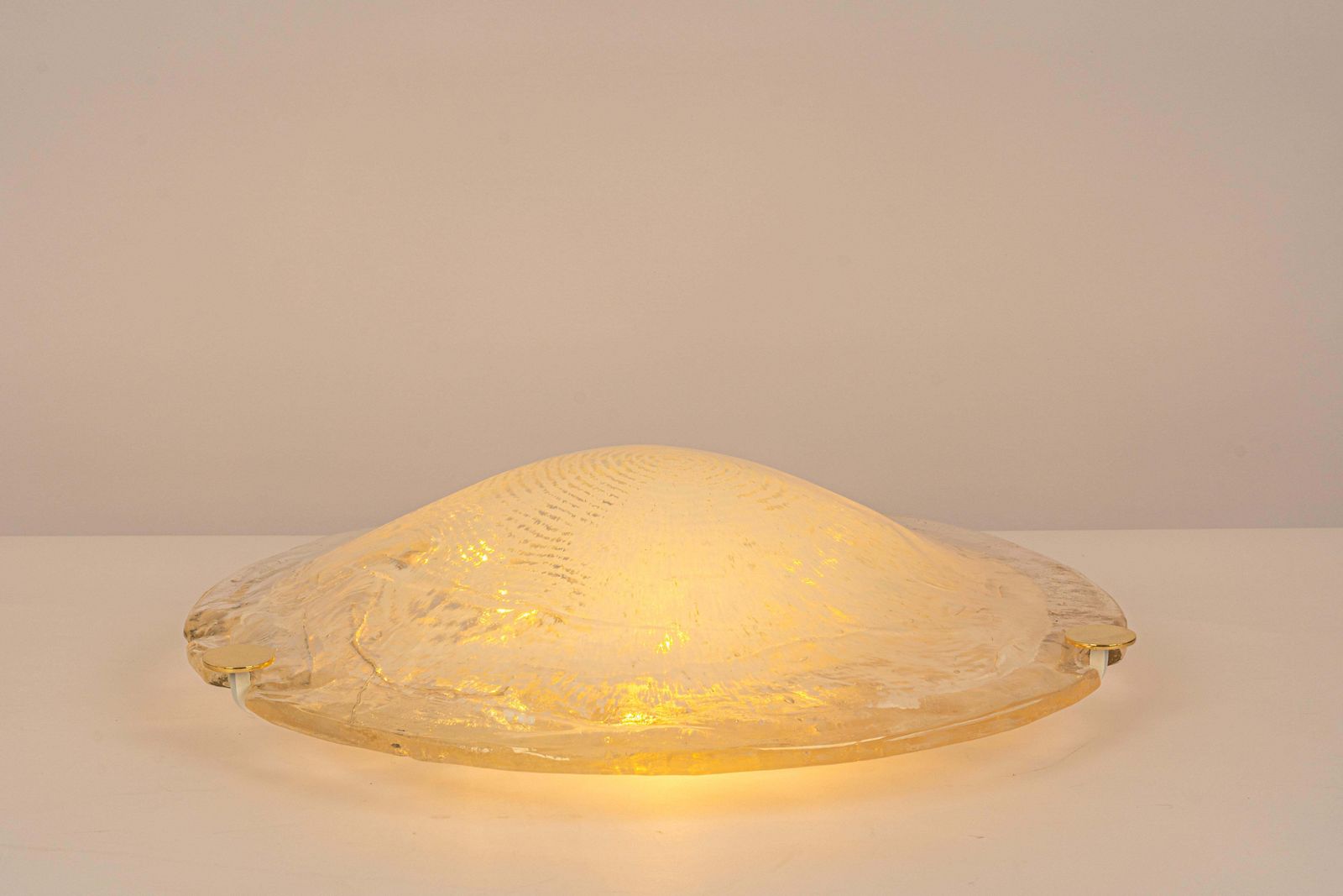 Large Murano Glass Flushmount Light By Kalmar, Austria, 1970s photo furniture