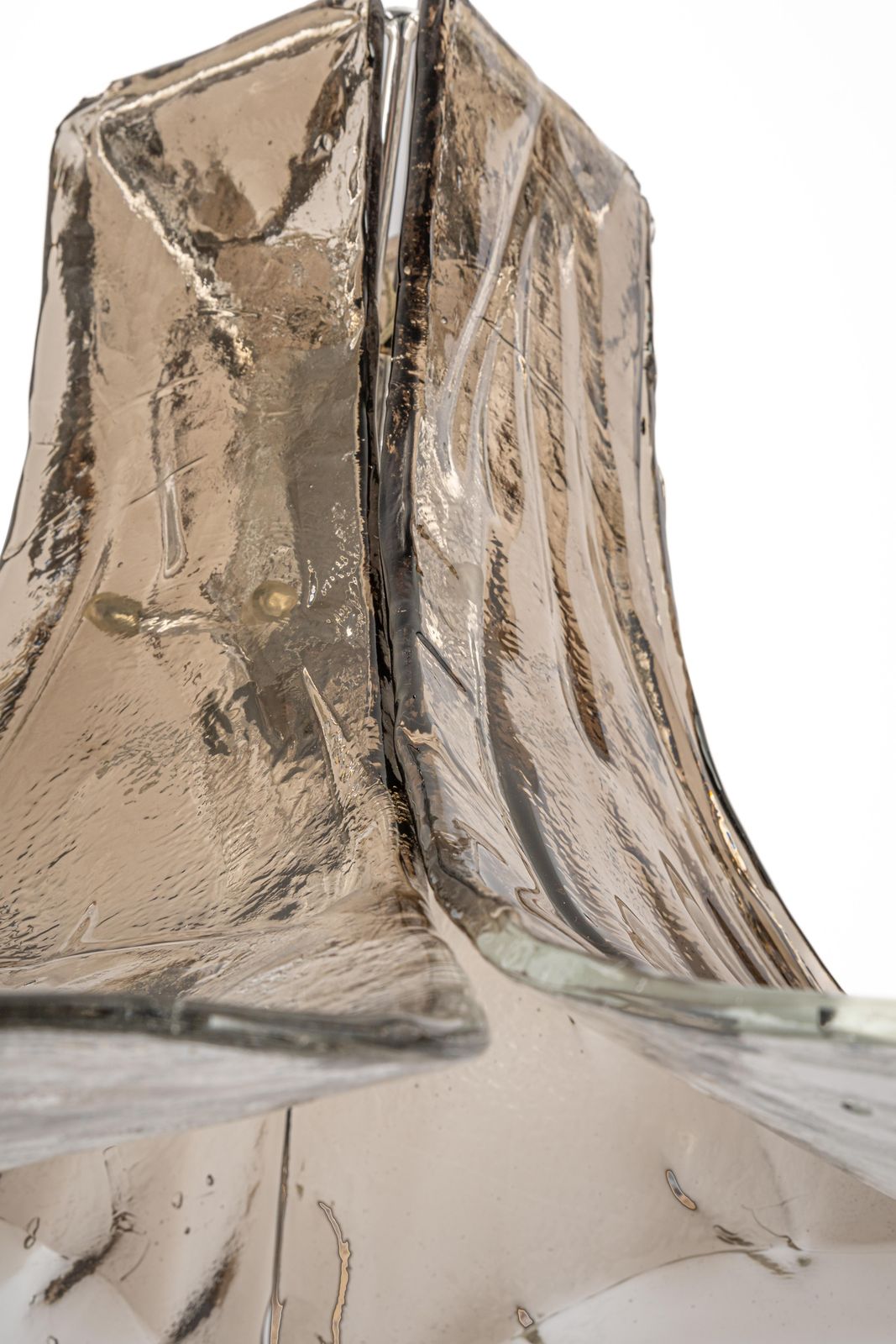 photo for sale 1 Of 2 Stunning Murano Pendant Light Designed By Carlo Nason For Kalmar, 1970s
