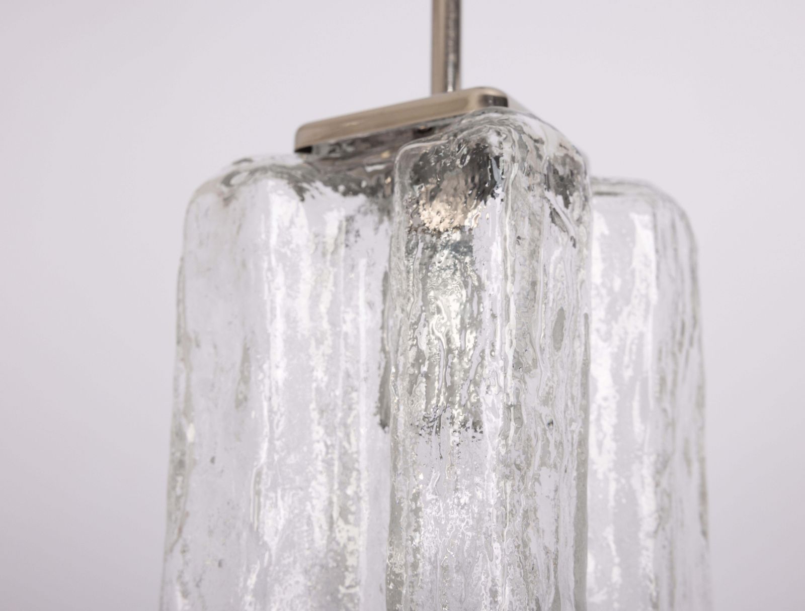 photo for sale 1 Of 9 Petite Murano Glass Pendant Lights   Granada, By Kalmar, Austria, 1970s