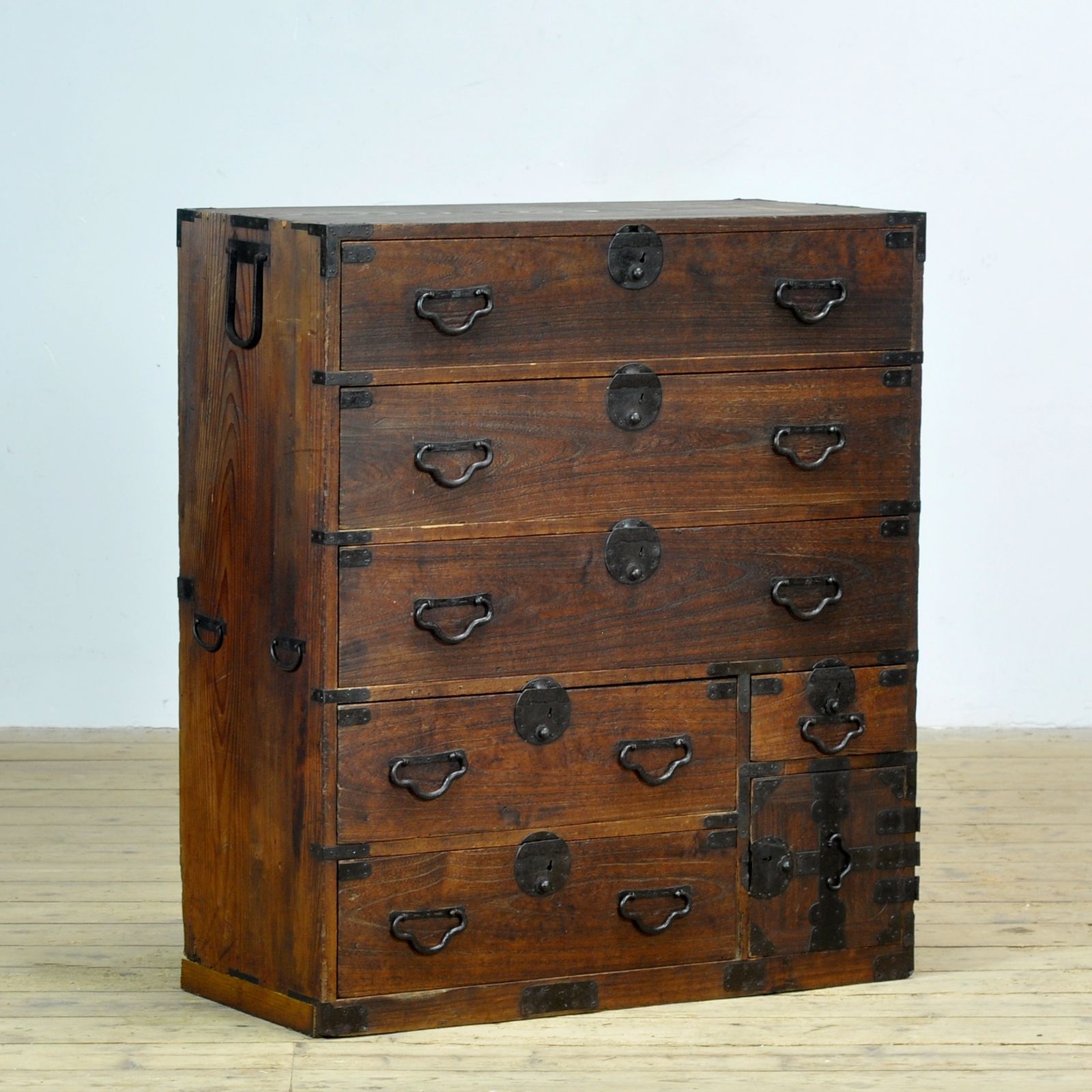 Japanese Tansu Chest Of Drawers, Circa 1870 photo for sale