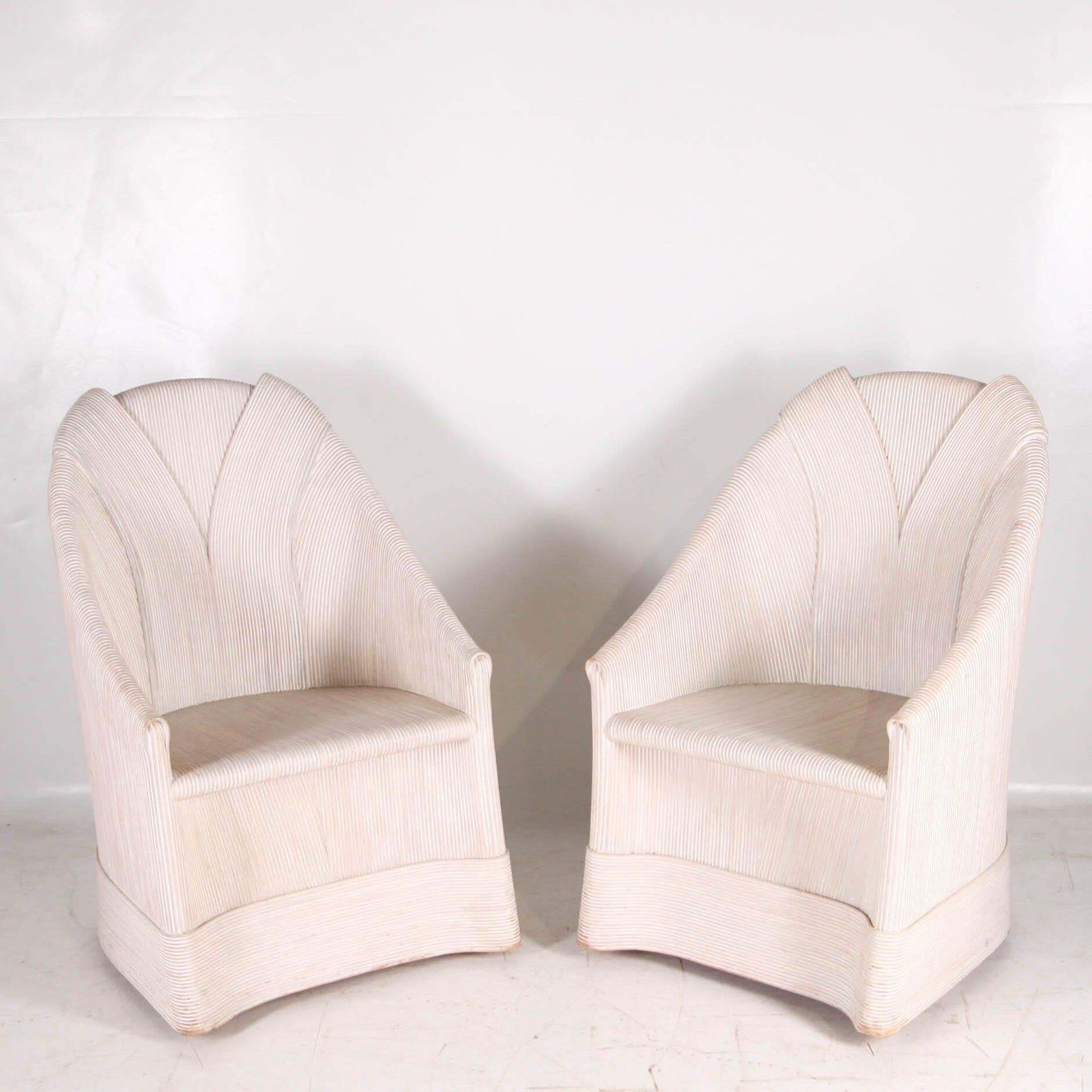 Pair Of Rattan Armchairs By Betty Cobonpue photo furniture