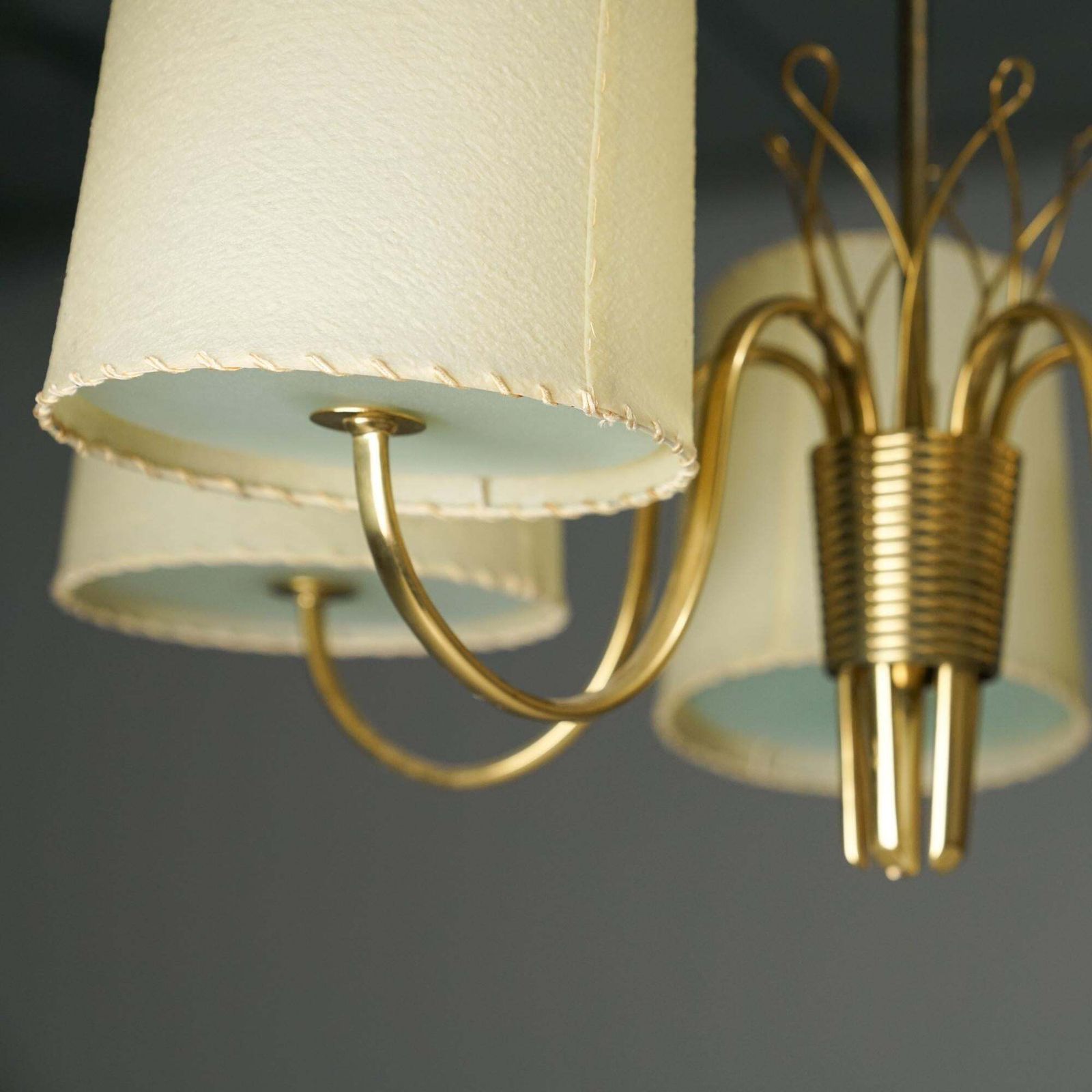 Model 9031 Scandinavian Modern Pendant By Paavo Tynell For Taito Oy, 1940/1950s photo for sale