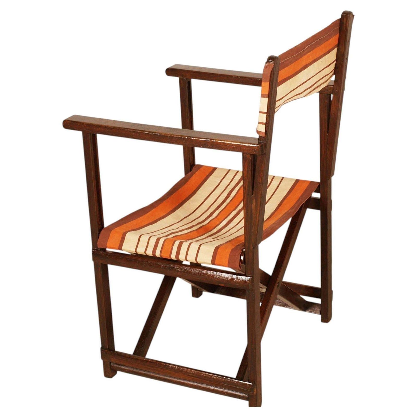 Hollywood Folding Chair By Carlo Hauner For Reguitti, Italy, 1970s , In Walnut photo Furniture