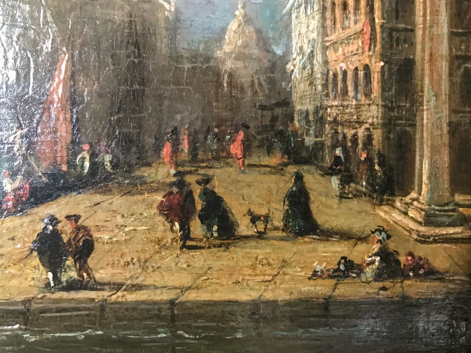 Venetian Capriccio, Santa Maria Della Salute   Italian School, 18th Century photo Art