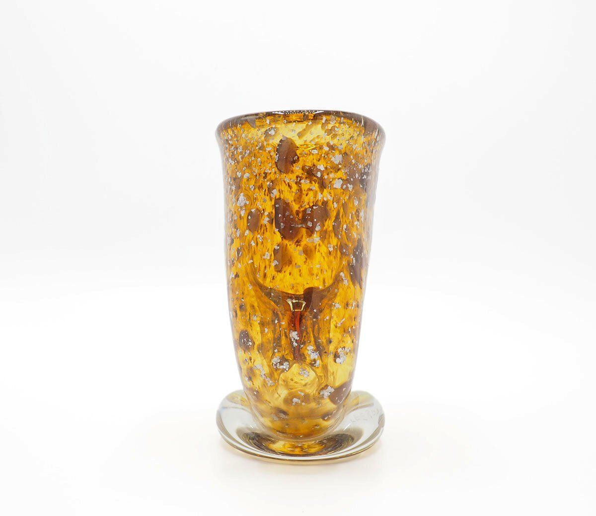 Unica M 167 Vase In Glass By A.D. Copier For Royal Leerdam Crystal, 1930s photo 888.0