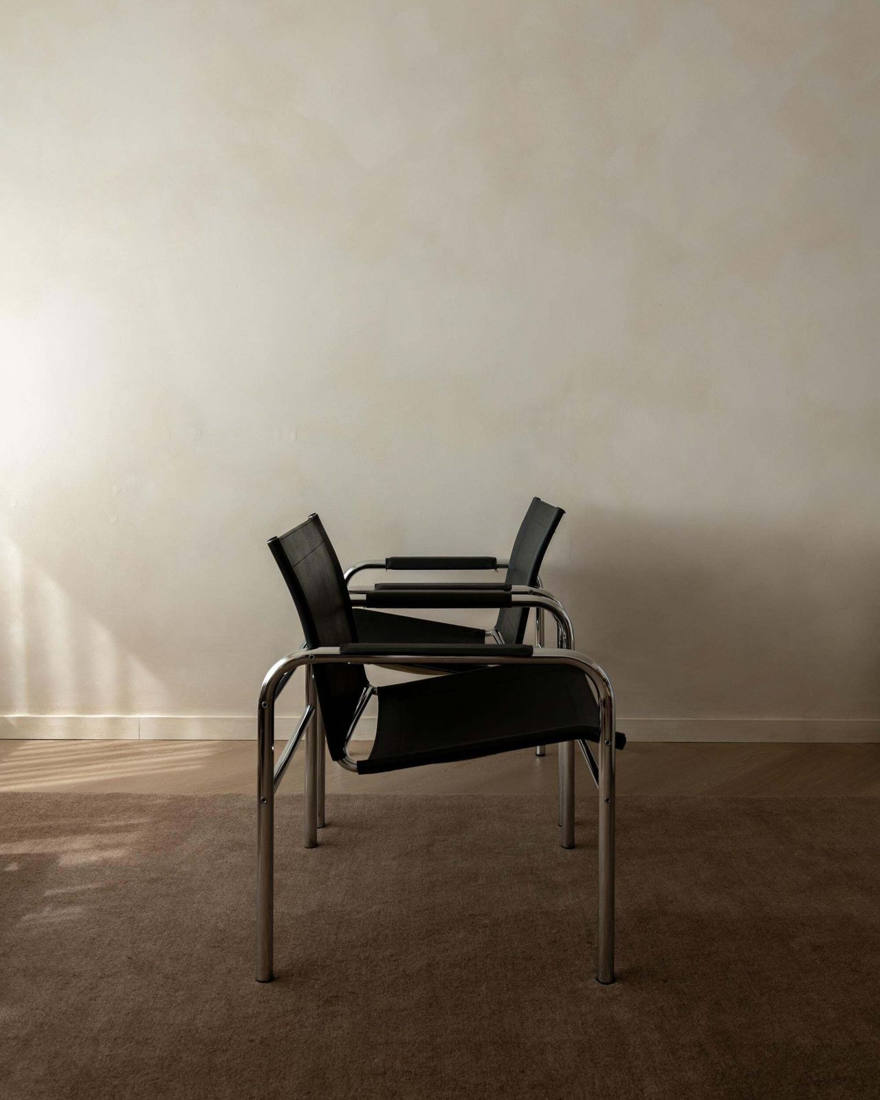 Vintage Bauhaus Klinte Lounge Chairs By Tord Björklund For Ikea, 1980s, Set Of 2 photo for sale