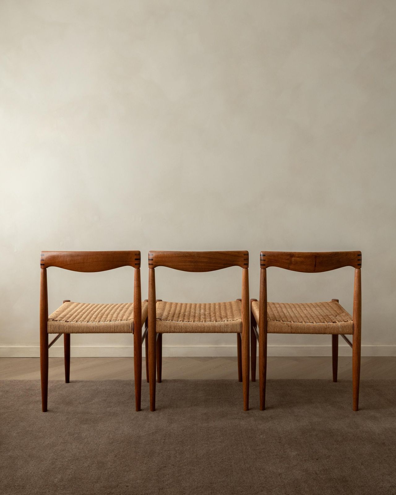 Vintage Danish Teak Dining Chairs By H.W. Klein For Bramin, 1960s, Set Of 3 photo buy