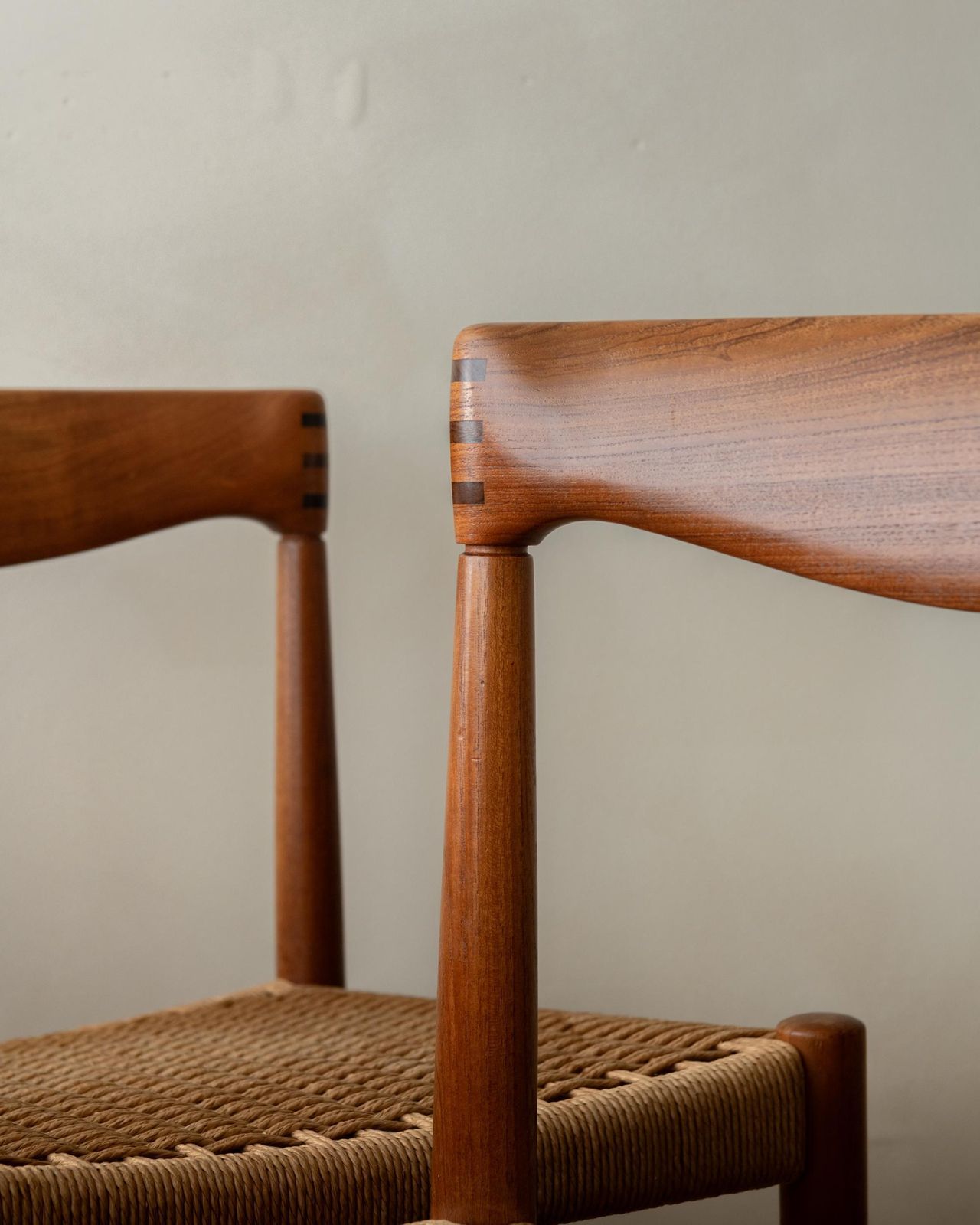 2002.0 Vintage Danish Teak Dining Chairs By H.W. Klein For Bramin, 1960s, Set Of 3 photo