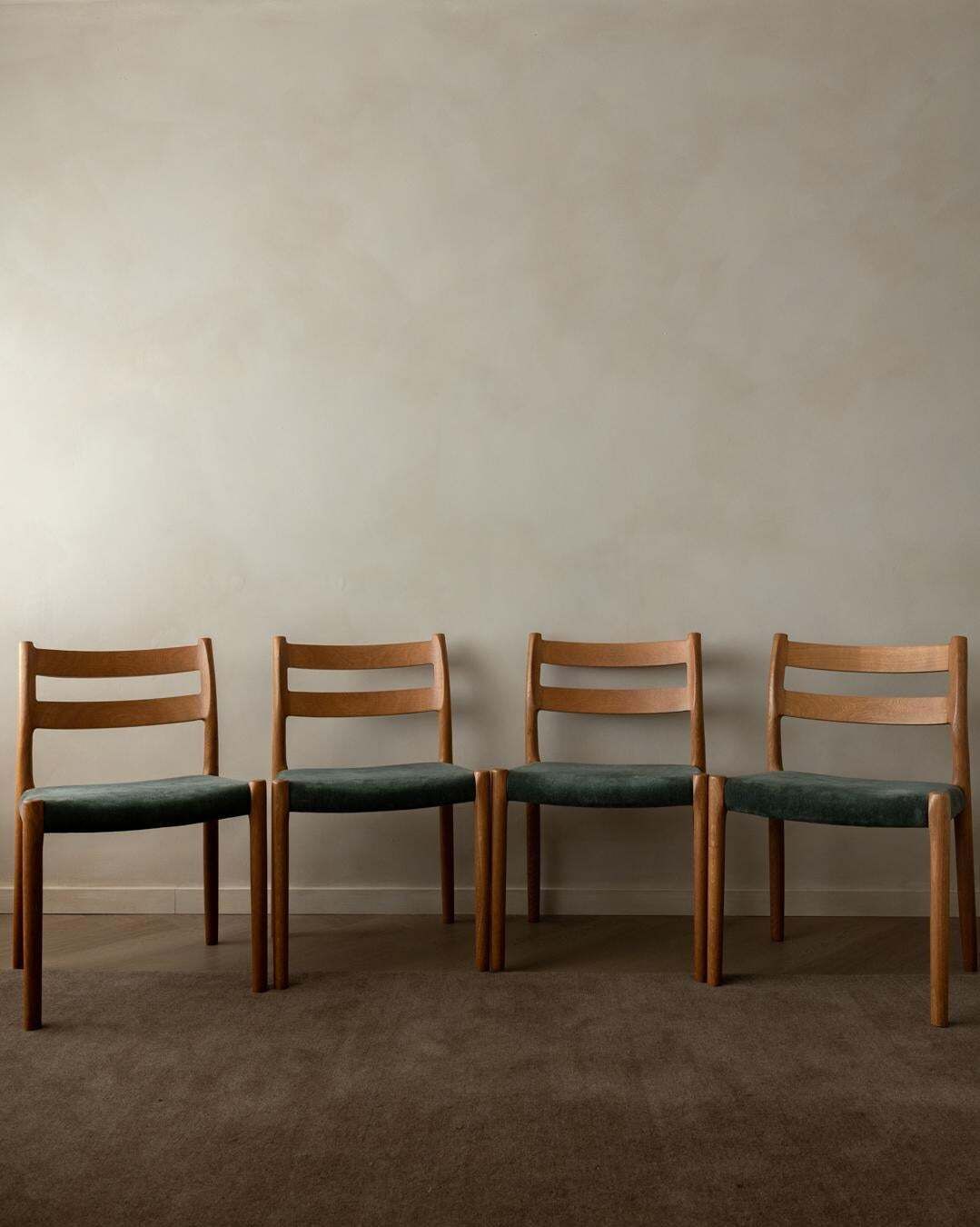 Danish Dining Chairs Model 84 By Niels O. Møller For J.L. Møllers 1960s Set Of 4 photo furniture