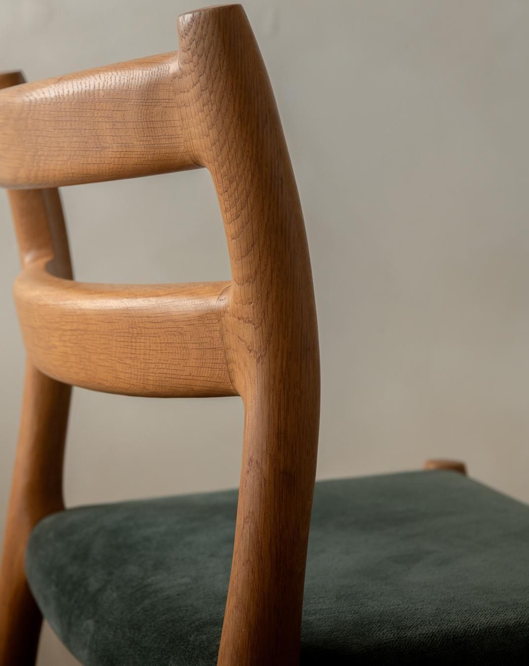 photo for sale Danish Dining Chairs Model 84 By Niels O. Møller For J.L. Møllers 1960s Set Of 4