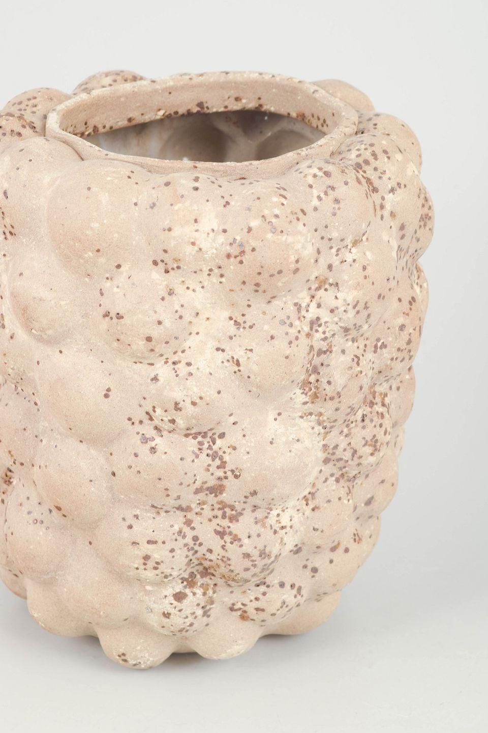 Christina Muff, Contemporary Danish Ceramic Artist. Bubble Shaped Vessel. 2024 photo Home Decor