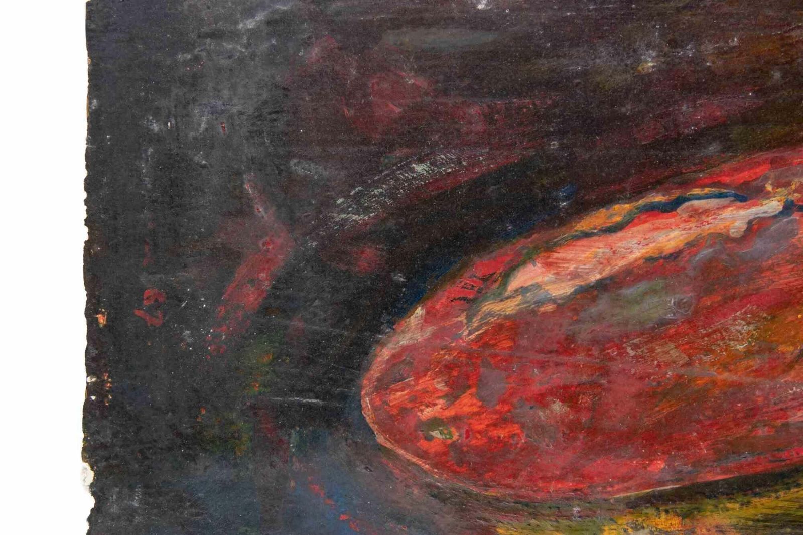 Fish   Oil Paint By Sirio Pellegrini   1960s photo furniture