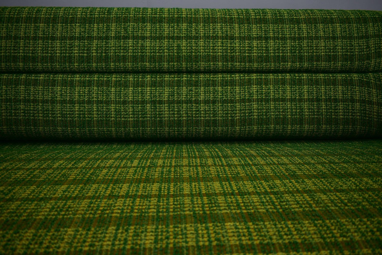 Meubels Groene 3-zitsbank/slaapbank, Italië, jaren 1970 photo