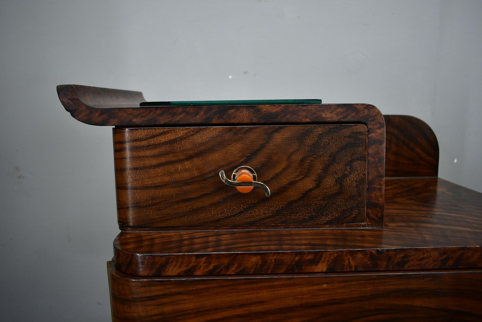 1931s Pair Of Art Deco Bedside Tables, Czechoslovakia photo for sale