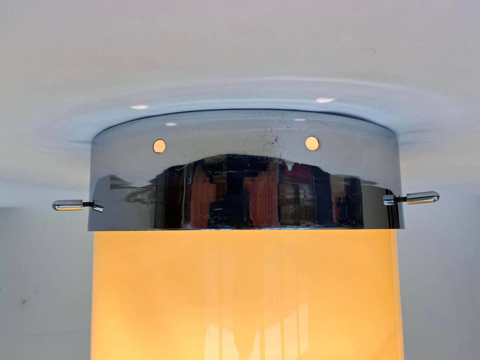 Xxl Midcentury Hotel Design Ceiling Lamp, Flushmount, 1970s   Czechoslovakia photo Lighting