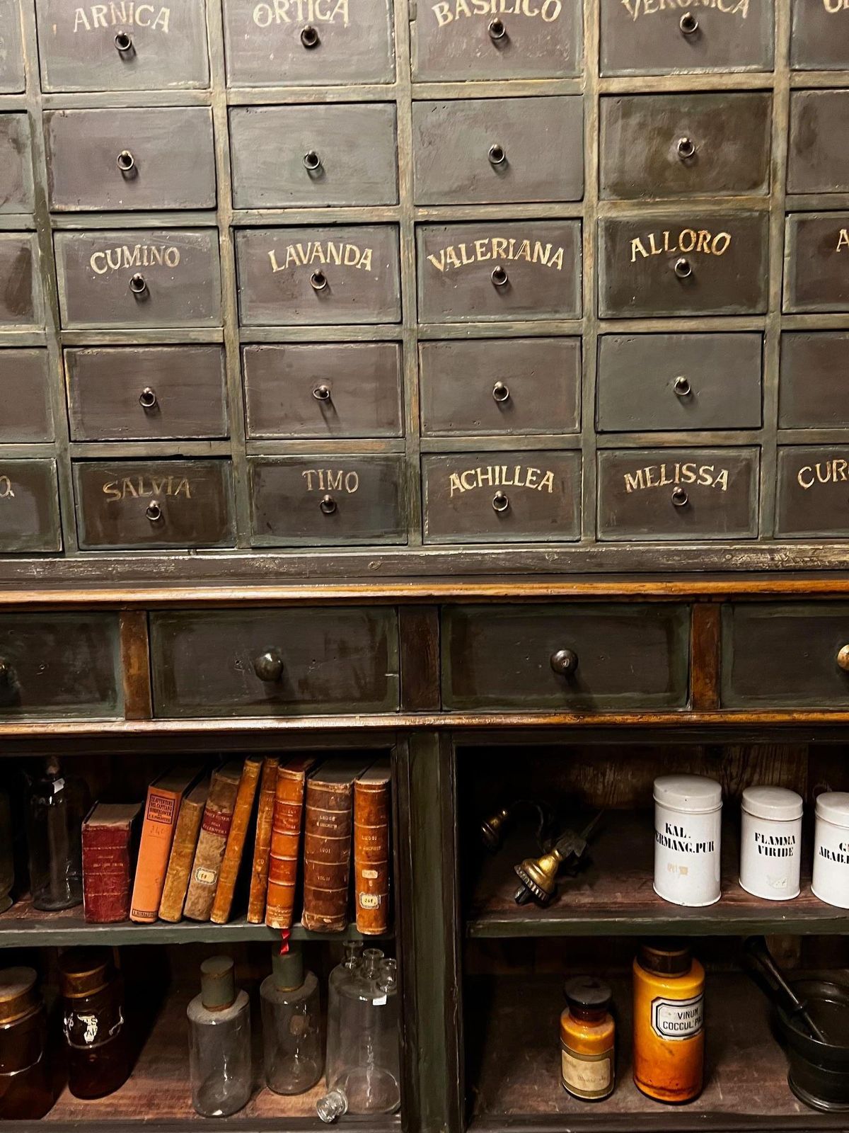 Lacquered Herbal Medicine Cabinet With 46 Drawers, Italy photo buy