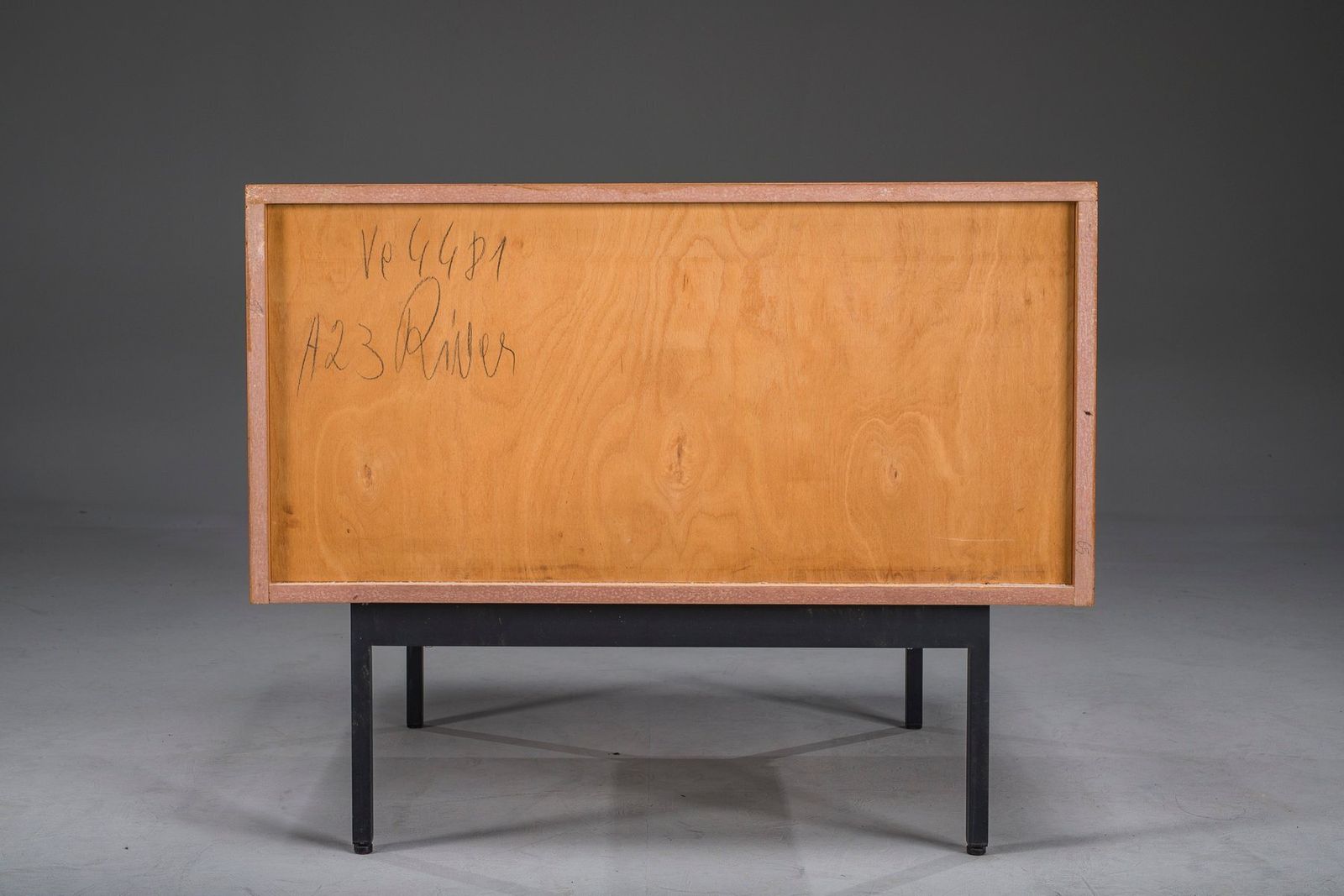Teak Cabinet By Dieter Waeckerlin For Behr Möbel, Germany, 1960s photo vintage