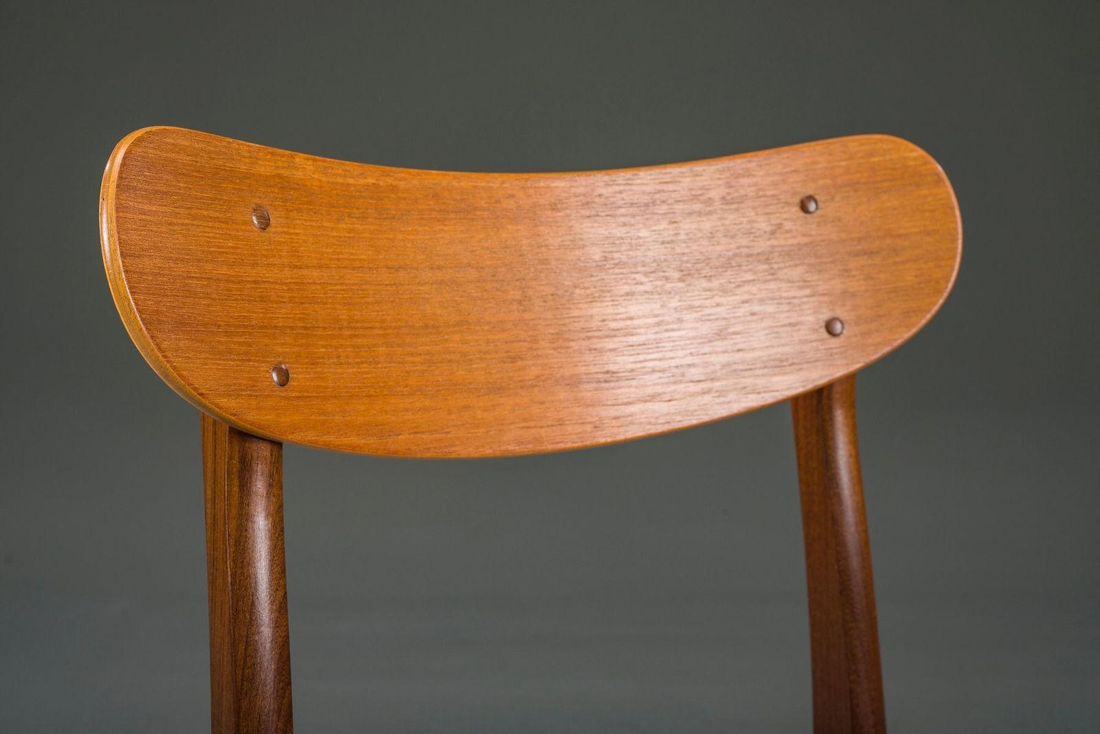 Mid Century Danish Dining Chair With Leather Upholstery From Farstrup, 1960s photo for sale