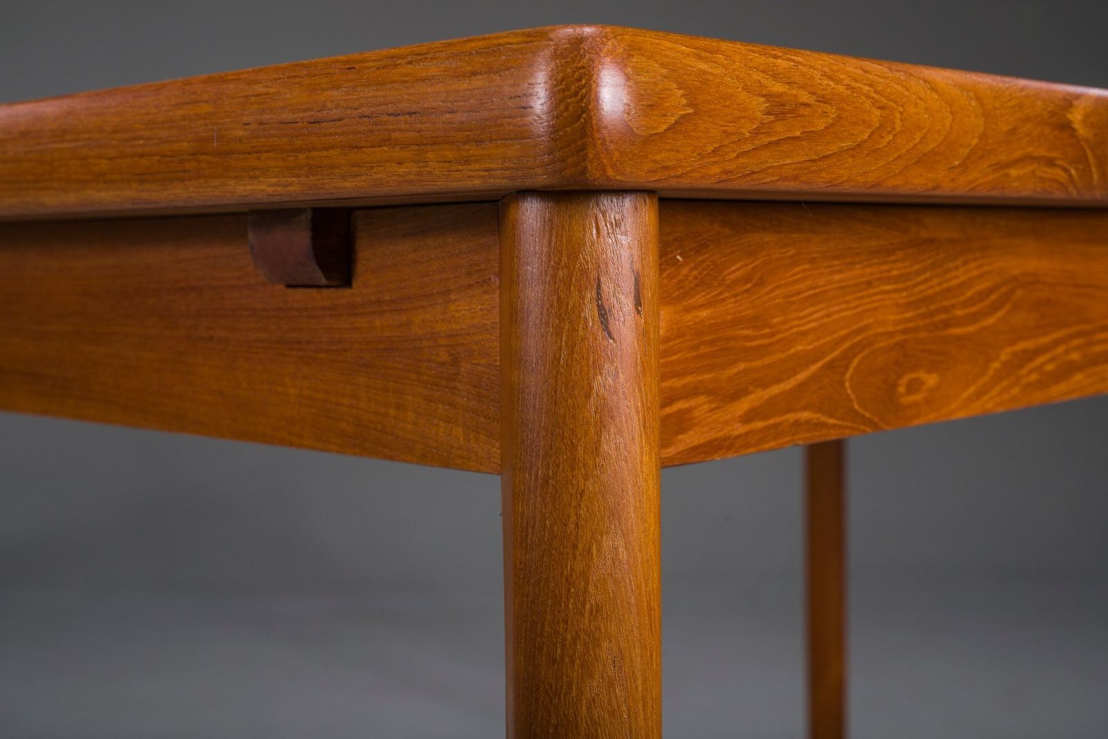 1306.0 Danish Extendable Dining Table In Teak By Henning Kjærnulf For Vejle Møbelfabrik, 1960s photo