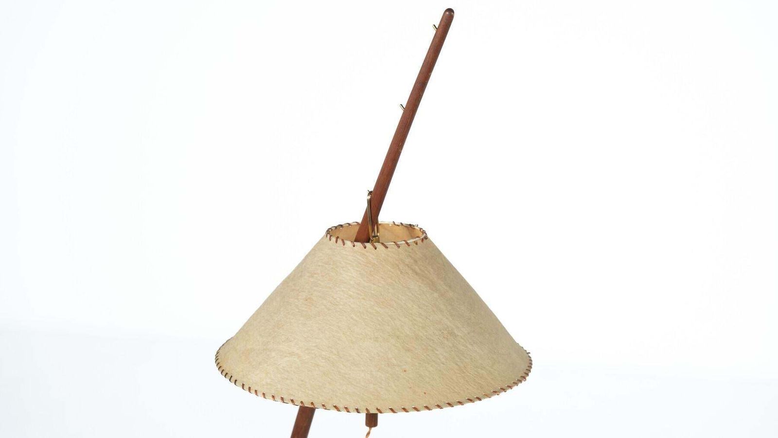 Mid Century Floor Lamp Model 2076 "Dornstab" By J.T Kalmar   Austria, 1950s photo 4545.0