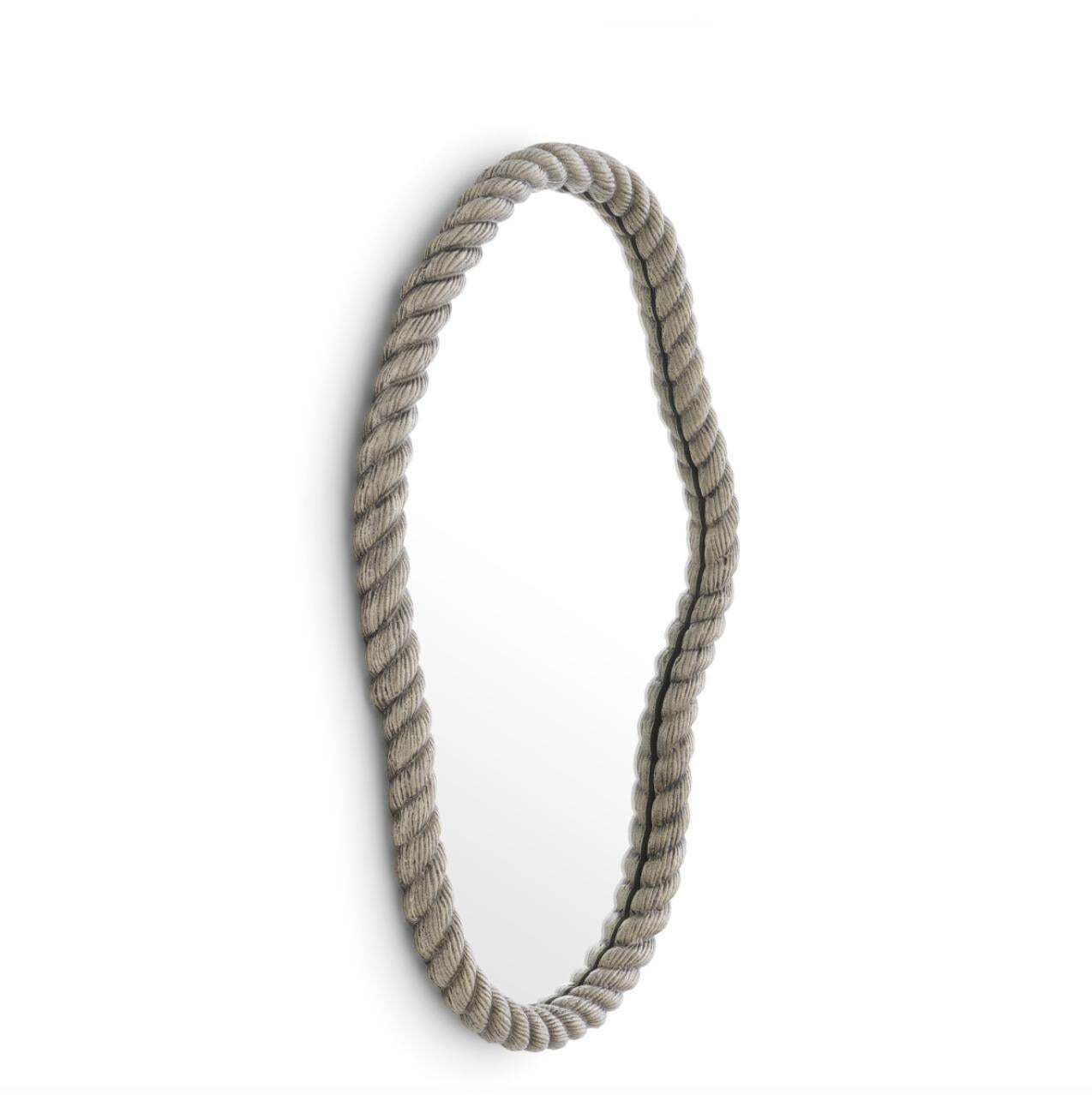 Medium Size Mirror In Metal With Antique Nickel Finish, Contemporary Design photo 1102.0