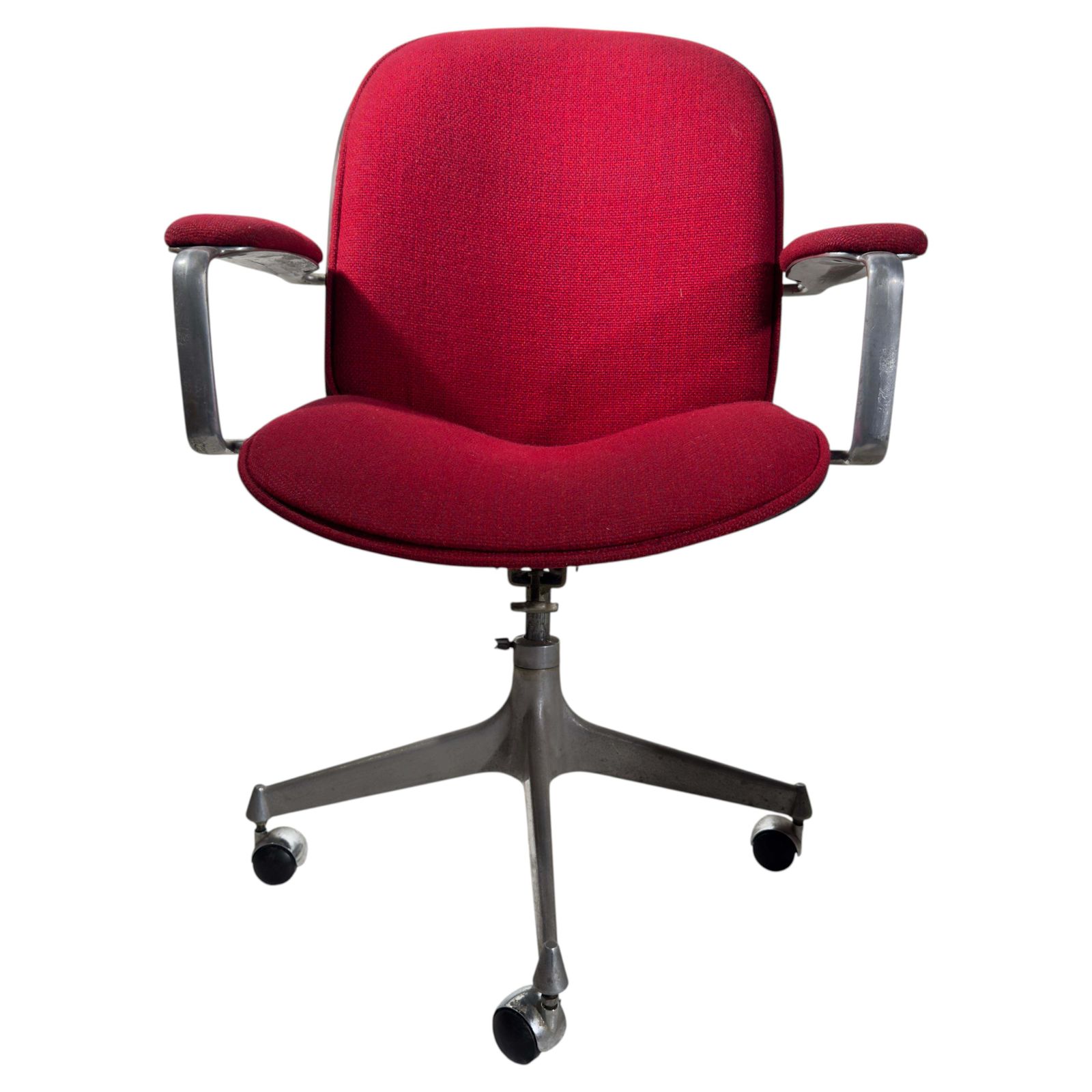 Set Of Two Mim Armchairs, Desk, Office Chairs Designed By Ico Parisi, 1963