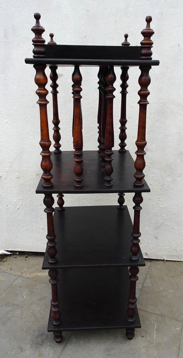 Antique Victorian Wooden Shelf, 1890s photo vinterior