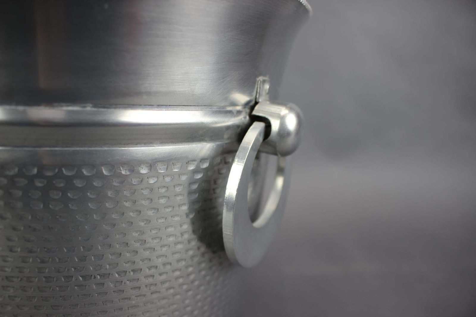 photo furniture 1970s Italian Cinzano Ice Bucket In Aluminum